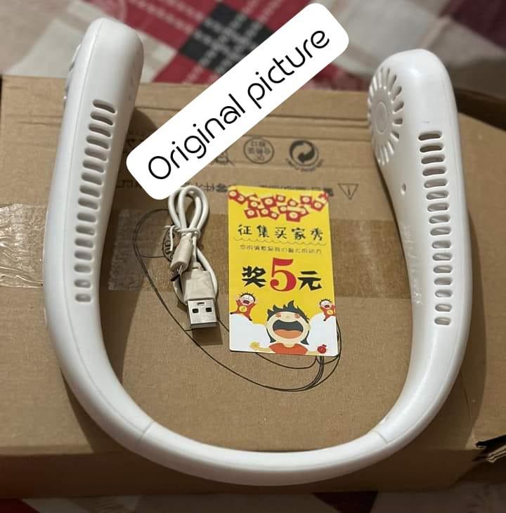 Hands-Free Adjustable Neck Fan