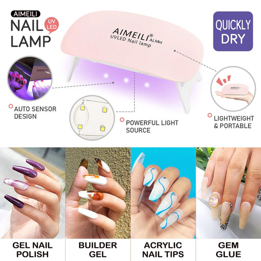 SUN Mini USB Phototherapy 6W Manicure Machine